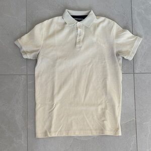 Men's Cream Polo Shirt